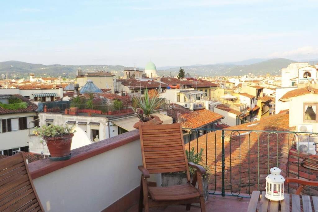 Appartamento Oriuolo - Terrace With View Firenze Esterno foto